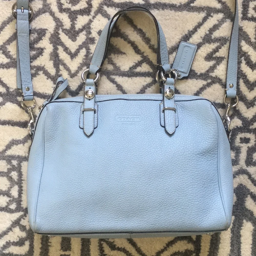 Coach Pebble Leather Purse - Picture 2 of 8